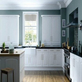 Kitchen cabinets professionally refinished